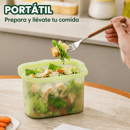 Bolsas de Silicona Reutilizables para Alimentos
