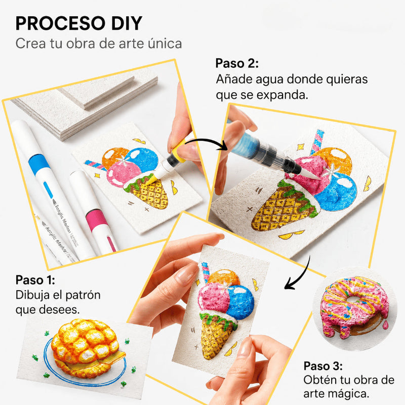 Kit de Pintura Mágica 3D