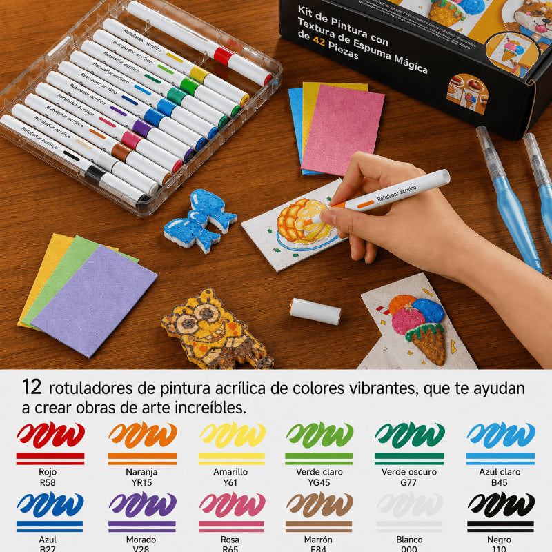 Kit de Pintura Mágica 3D