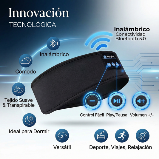 Diadema Bluetooth con Auriculares Integrados