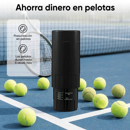 Presurizador de Pelotas de Padel y Tenis